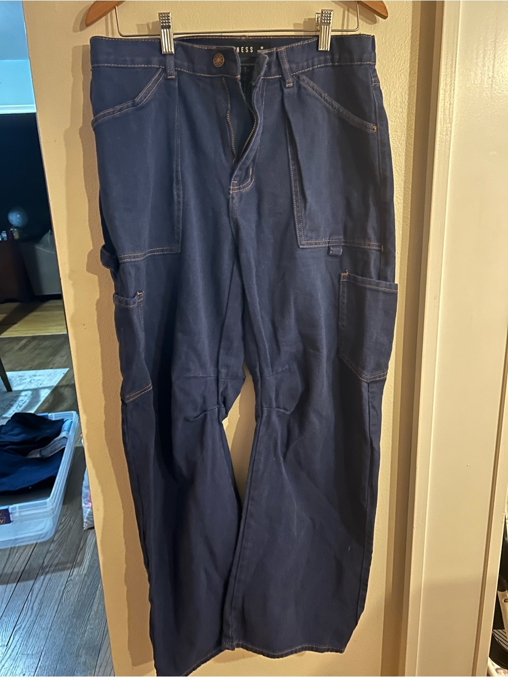 Lioness Navy Cargo Work Pants